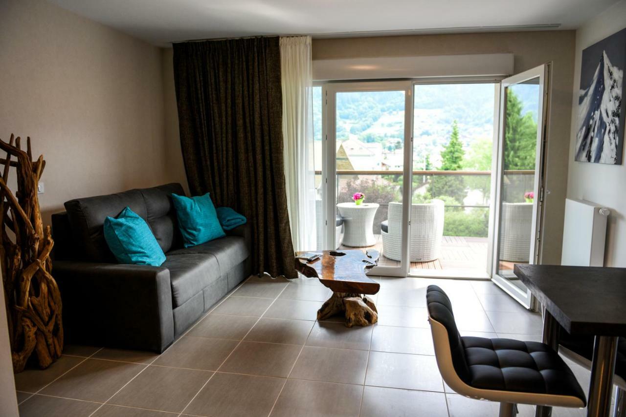 Appartement Au Pied Du Mont-Blanc ! Саланш Екстериор снимка