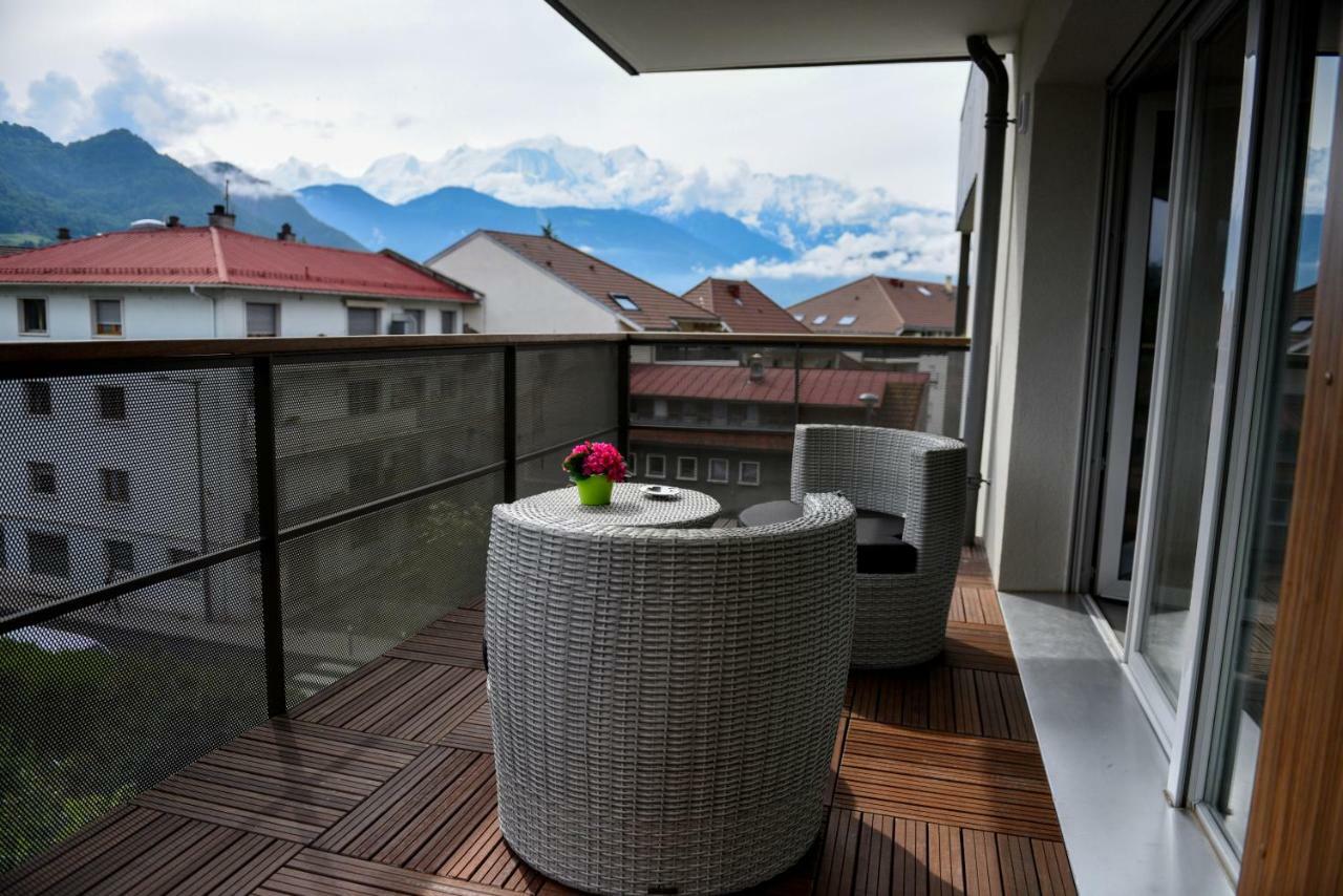Appartement Au Pied Du Mont-Blanc ! Саланш Екстериор снимка