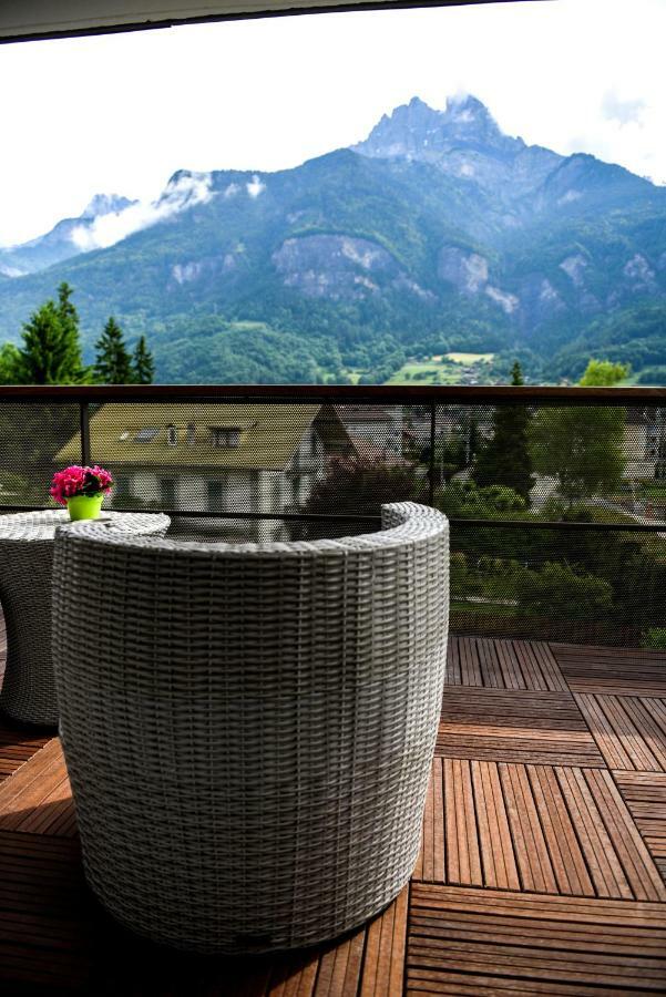 Appartement Au Pied Du Mont-Blanc ! Саланш Екстериор снимка
